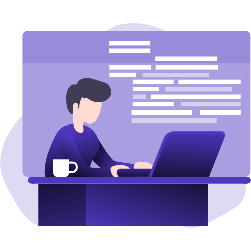 Web Development Illustration